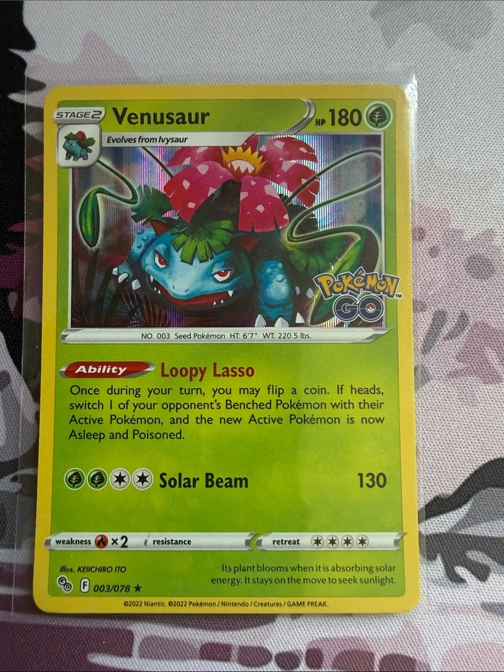 Bulbasaur Ivysaur Venusaur & Venusaur ex Pokémon Evolution Reverse Holo ✨5/$25✨